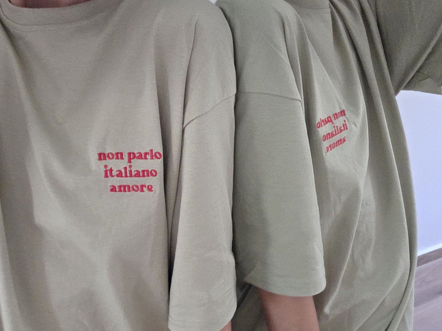 non parlo italiano amore