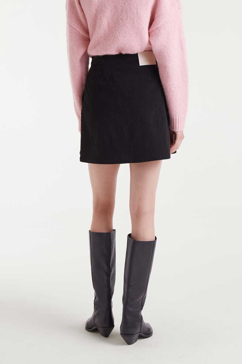 κοτλέ φούστα