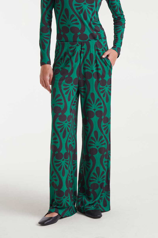 baroque παντελόνι με σχέδια