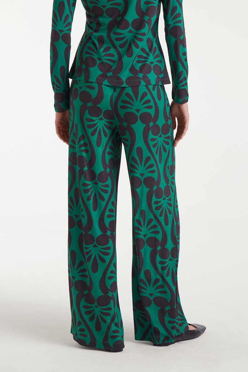 baroque παντελόνι με σχέδια