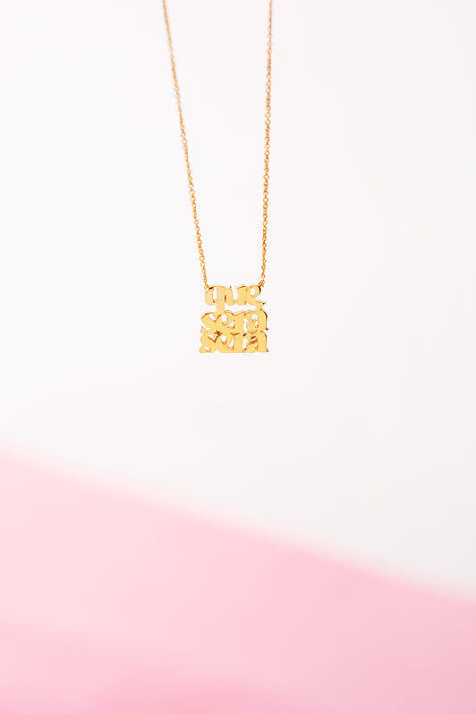 que será, será necklace