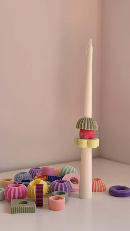 λαμπάδα DIY 3 στοιχεία