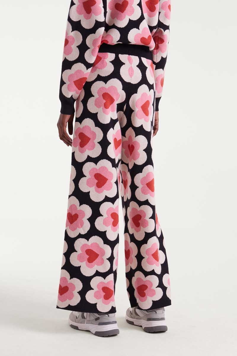 sweet heart παντελόνι με καρδιές