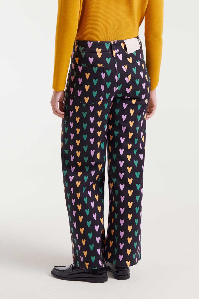 Cupido Lines Παντελόνι με Καρδιές Compania Fantastica