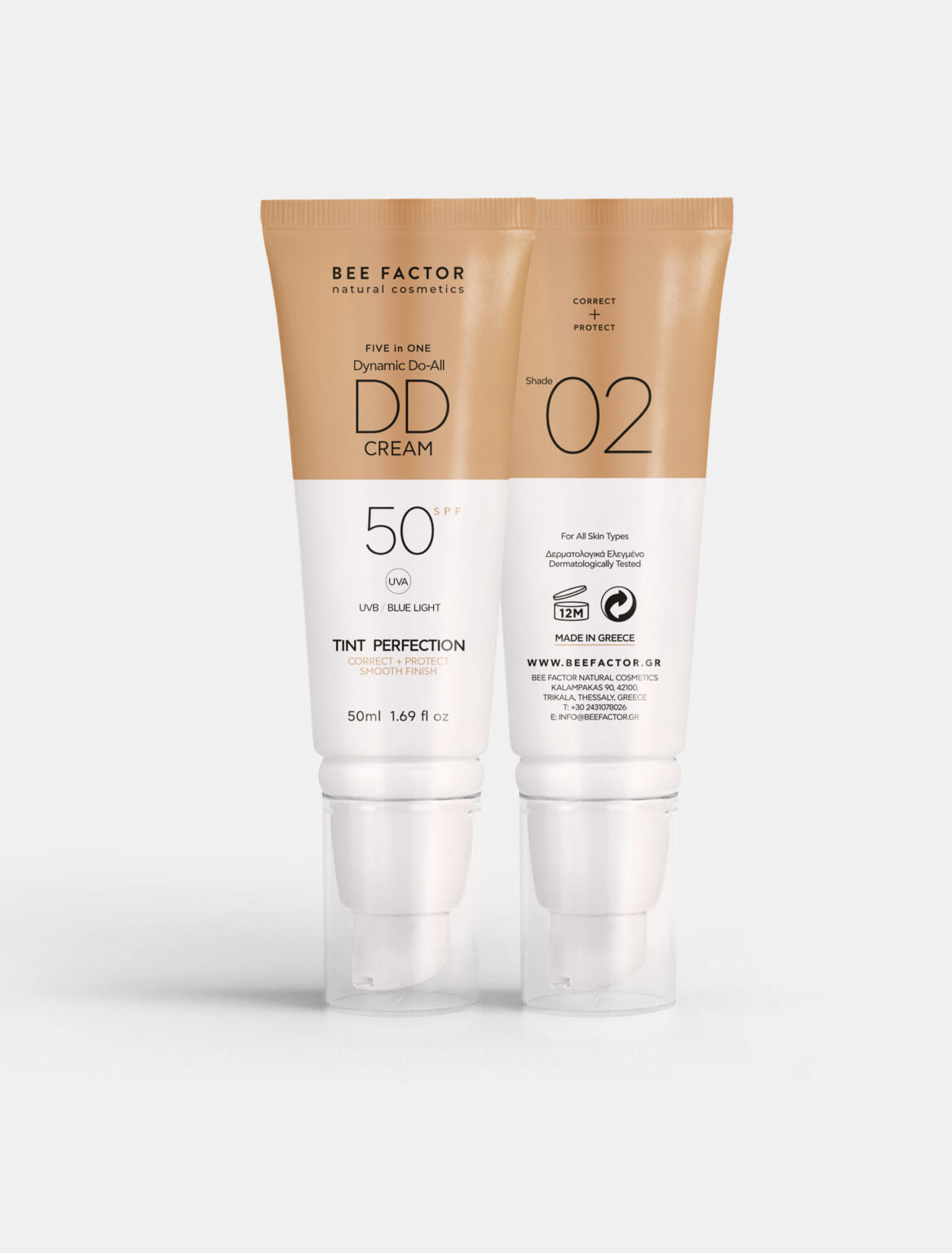 5in1 DD face cream spf50 – shade 02