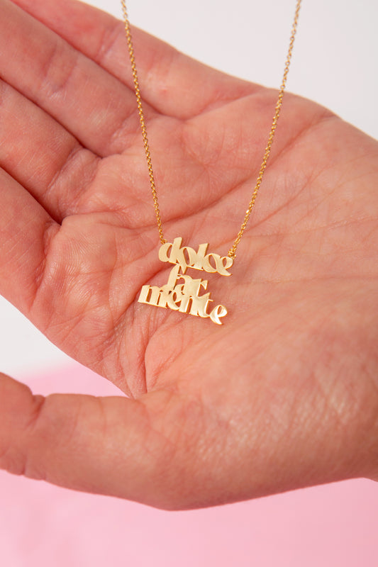 dolce far niente necklace