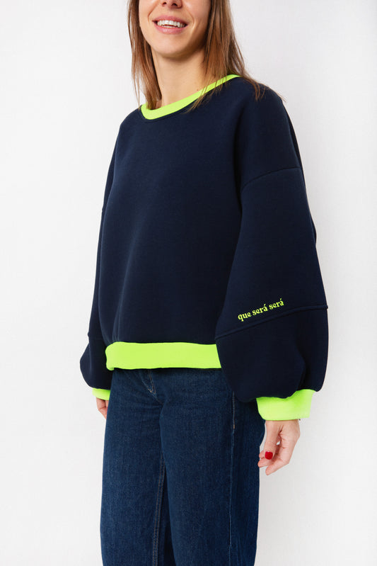 que será, será sweatshirt